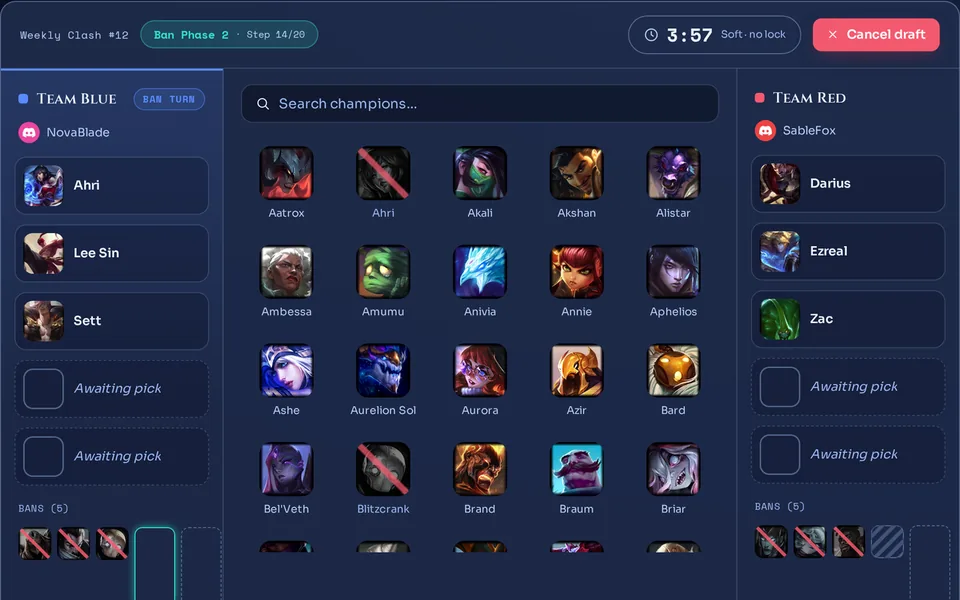 Draft de campeones